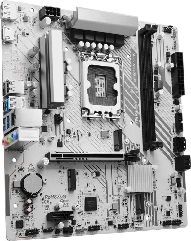 ASRock MB Sc LGA1700 B760M-X Gen5, Intel B760, 2xDDR5, 1xDP, 1xHDMI, mATX