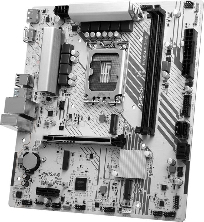 ASRock MB Sc LGA1700 B760M-X Gen5, Intel B760, 2xDDR5, 1xDP, 1xHDMI, mATX