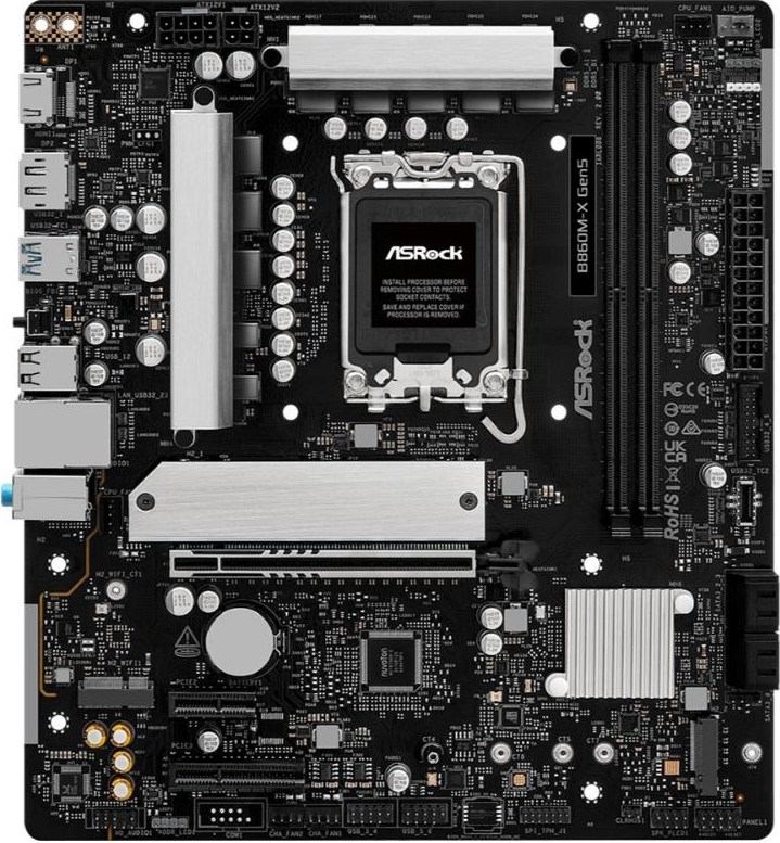 ASRock MB Sc LGA1871 B860M-X Gen5, Intel B860, 2xDDR5, 1xDP, 1xHDMI, mATX