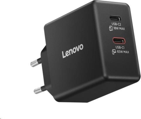 LENOVO Dual USB-C 65W GaN Adapter