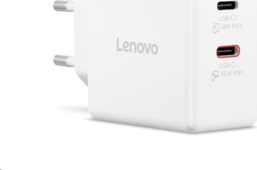 LENOVO Dual USB-C 65W GaN Adapter