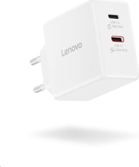 LENOVO Dual USB-C 65W GaN Adapter
