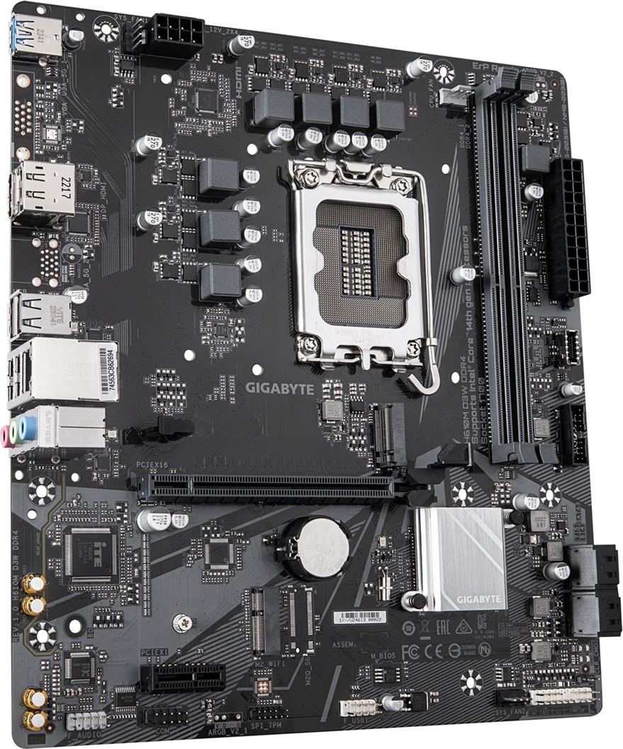 GIGABYTE H610M D3W DDR4/LGA 1700/mATX