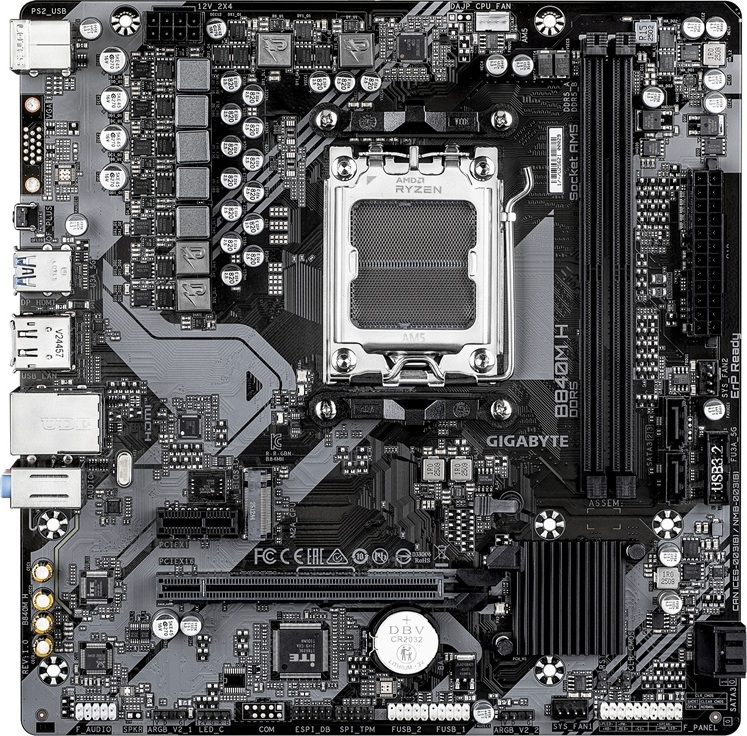 GIGABYTE B840M H/AM5/mATX
