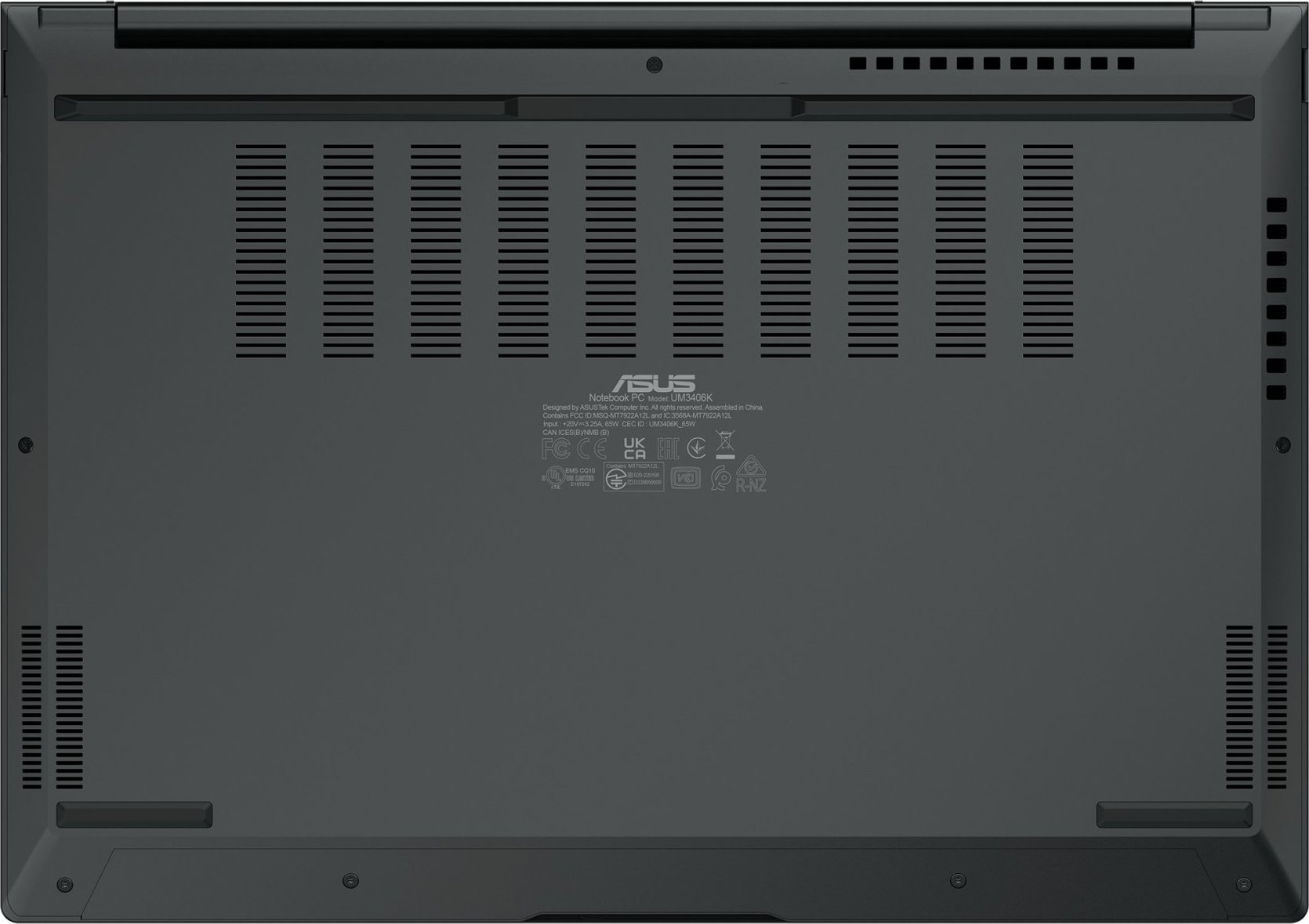 ASUS Zenbook 14 OLED/UM3406GA-OLED037W/AI7-445/14"/WUXGA/T/32GB/1TB/AMD int/W11H/Black/2R