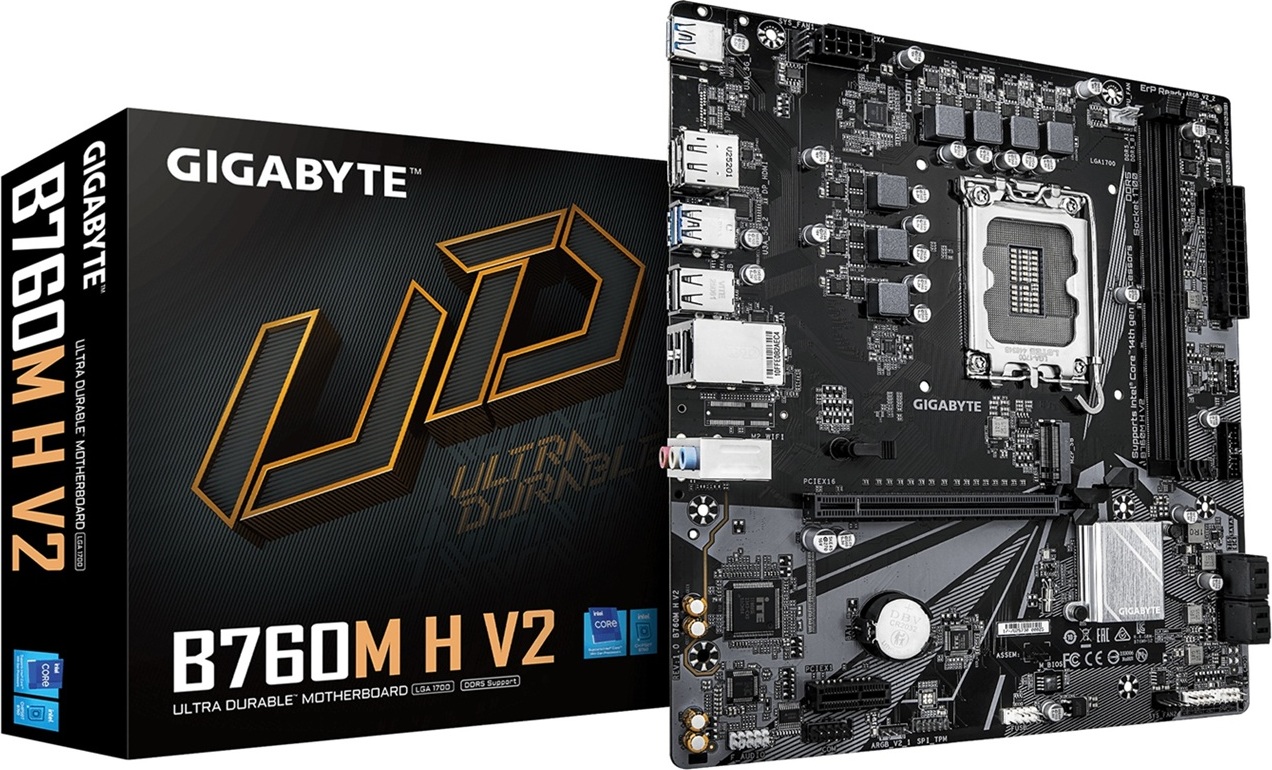 GIGABYTE B760M H V2/LGA 1700/mATX
