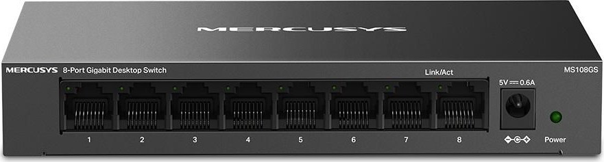 MERCUSYS switch MS108GS (8xGbE, fanless)