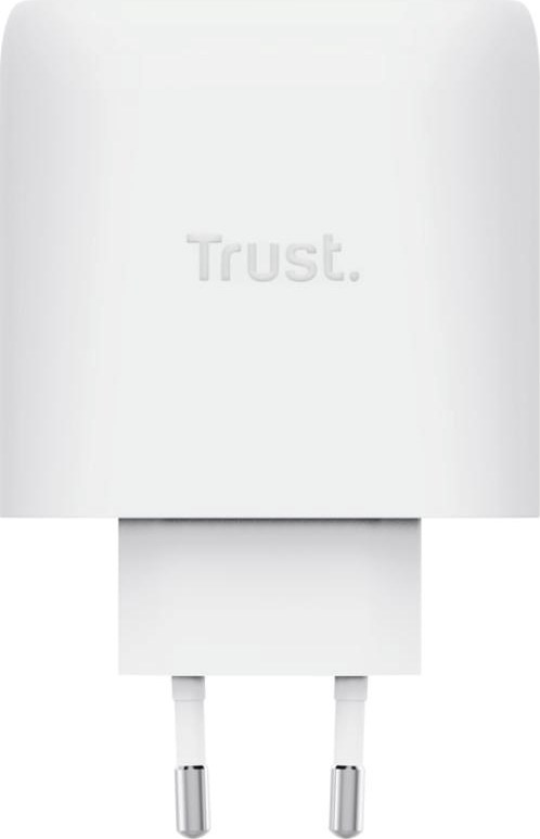 TRUST GaN Nabíječka MAXO 65W, 3xUSB-C,1xUSB-A, bílá
