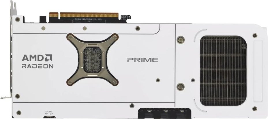 ASUS VGA AMD RADEON RX 9070 XT PRIME 16GB OC WHITE, RX 9070 XT, 16GB GDDR6, 3xDP, 1xHDMI