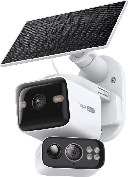 TP-Link Tapo C645D KIT venkovní/outdoor otočná kamera (2x 3MP, 2K 1296p, IR 10m, WiFi, micro SD card)