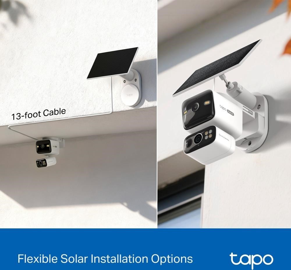 TP-Link Tapo C645D KIT venkovní/outdoor otočná kamera (2x 3MP, 2K 1296p, IR 10m, WiFi, micro SD card)