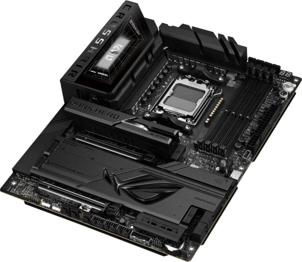 ASUS MB Sc AM5 ROG CROSSHAIR X870E DARK HERO, AMD X870E, 4xDDR5, WiFi, 1xHDMI, 2xUSB4