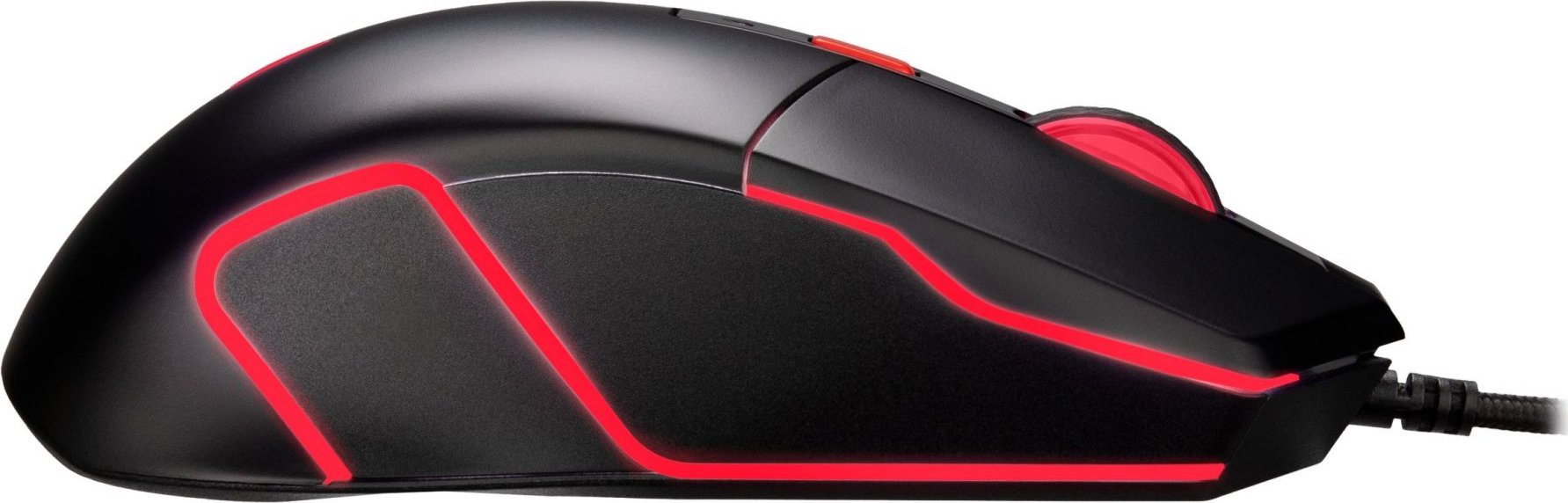 ACER drátová myš Nitro Gaming Mouse 100 (NMW100),7200dpi,6 tlačítek,125Hz,60 IPS,RGB,USB-A,Černá