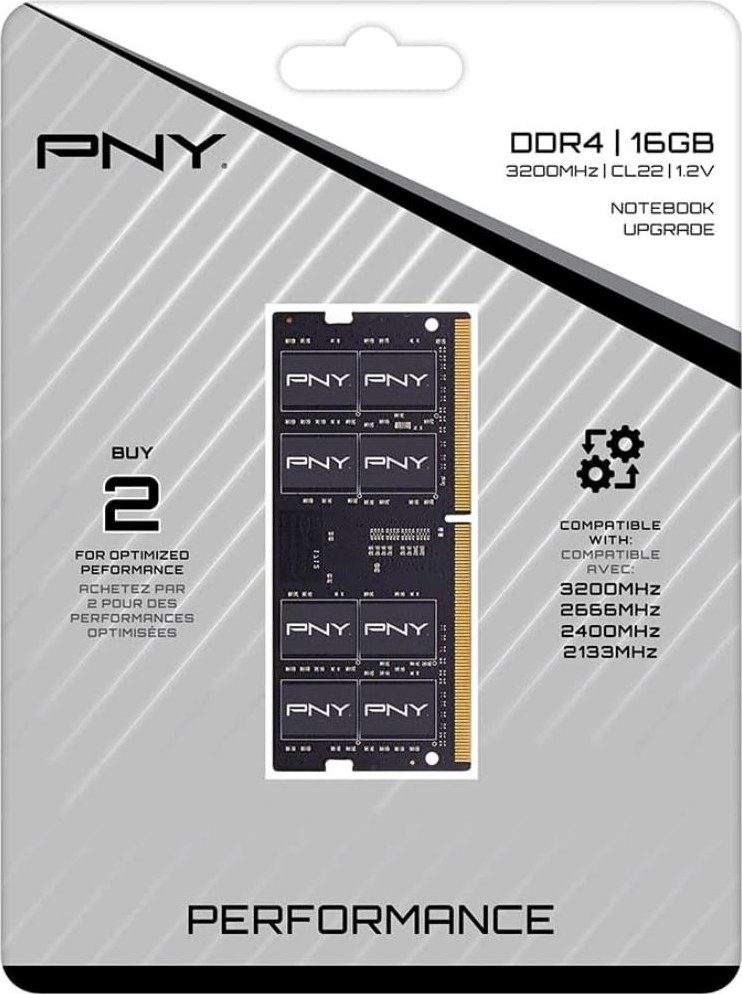 PNY SODIMM DDR4 16GB 3200MHz CL22