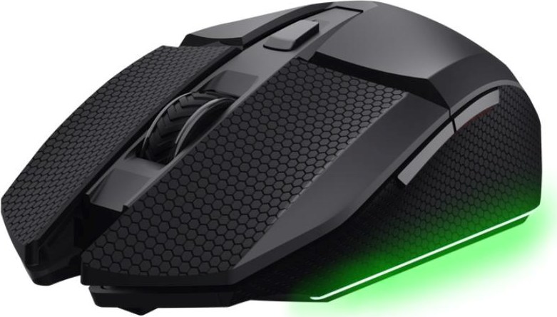 TRUST Myš GXT 122 Felox+, Bezdrátová, RGB, černá