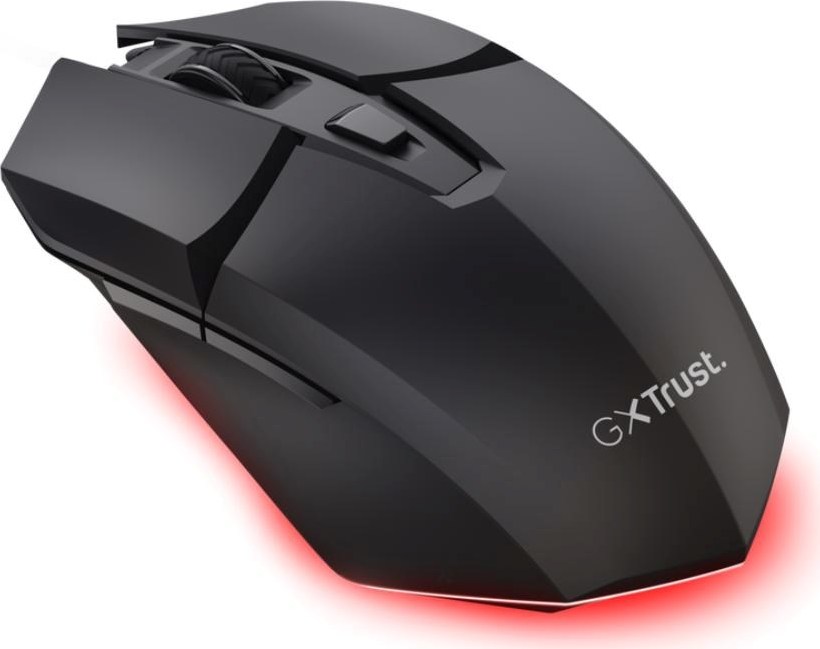 TRUST Myš GXT 122 Felox+, Bezdrátová, RGB, černá