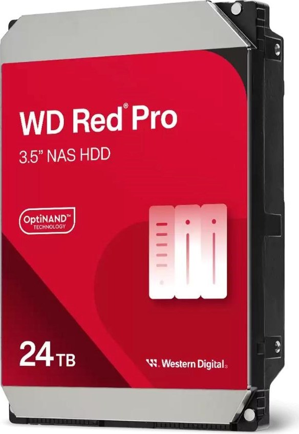 Western Digital WD RED Pro NAS WD221KFGX 22 TB SATAIII/600 512 MB cache, 268 MB/s, CMR