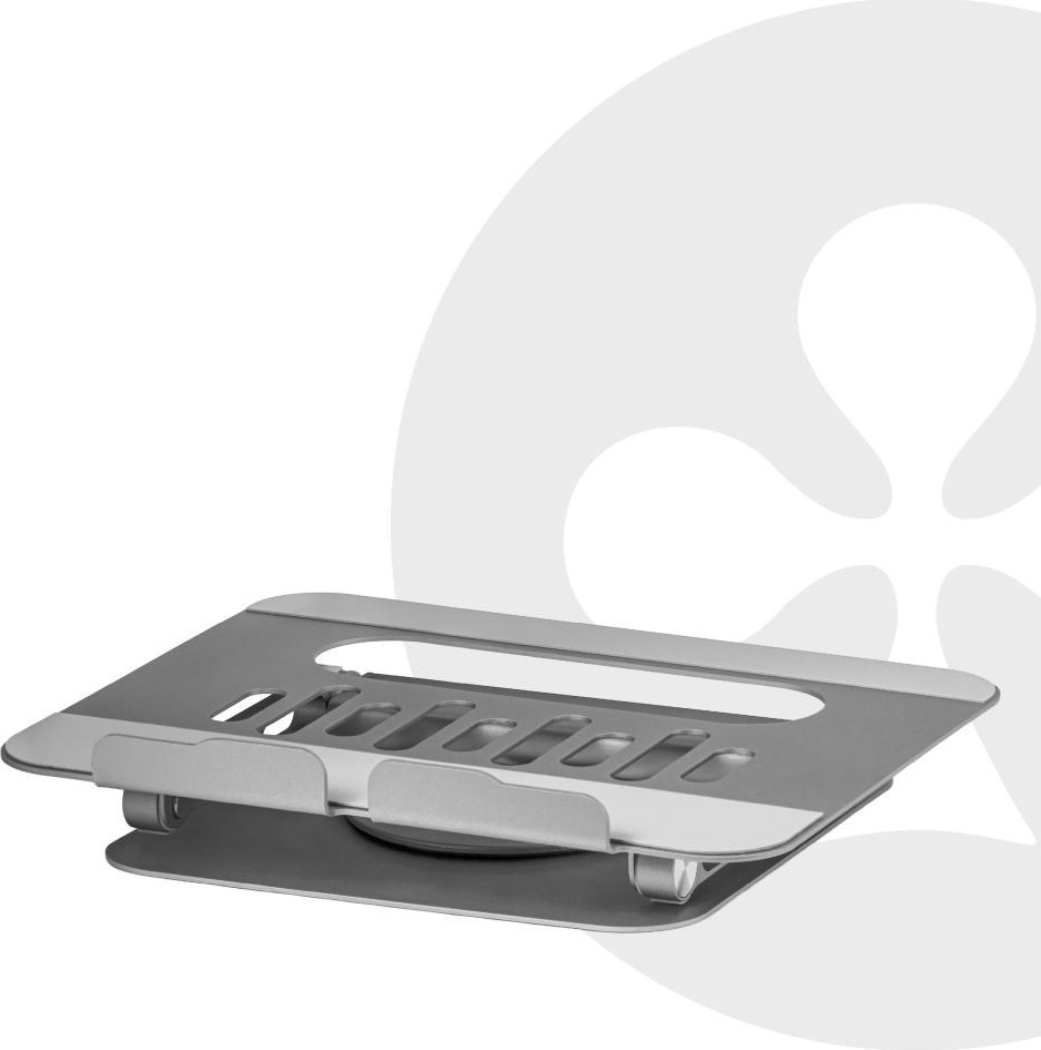 Club 3D Club3D Nastavitelný hliníkový stojan pro notebook s USB-C hubem na 2xUSB, 1xHDMI, 2xUSB-C, 1xRJ45, 360°, 100W, 4K60Hz