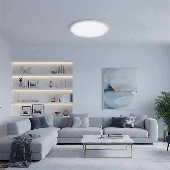 Solight LED osvětlení s dálkovým ovladačem Estela White UGR, 40W, 4300lm, 40cm, URG