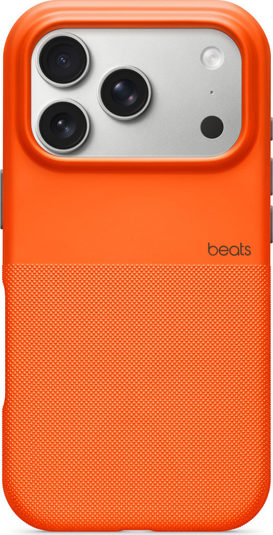Apple Beats iPhone 17 Pro Rug.Case/MS+Cam.C–Sier.Orange