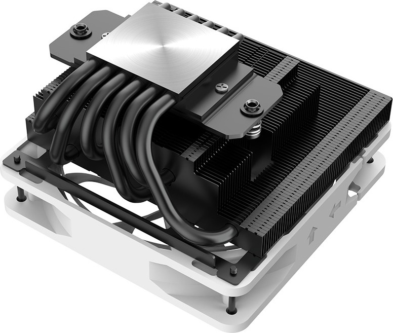 AKASA chladič CPU - VIPER H6L white