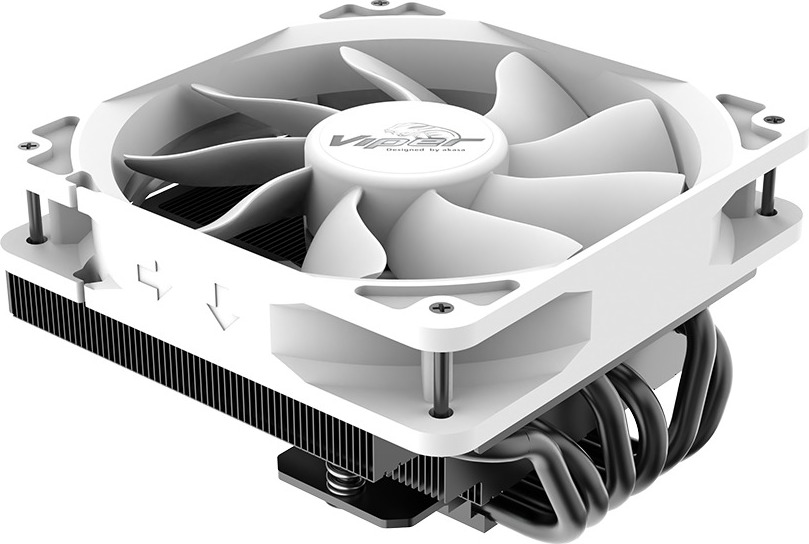 AKASA chladič CPU - VIPER H6L white