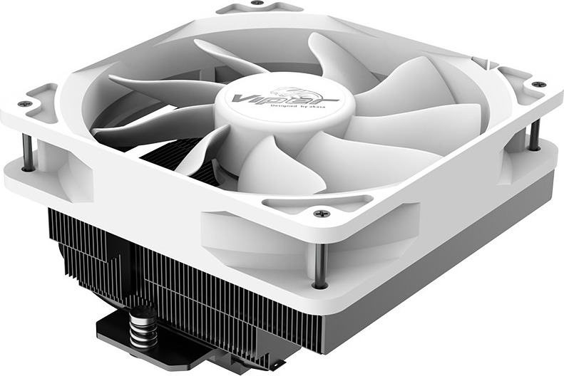 AKASA chladič CPU - VIPER H6L white