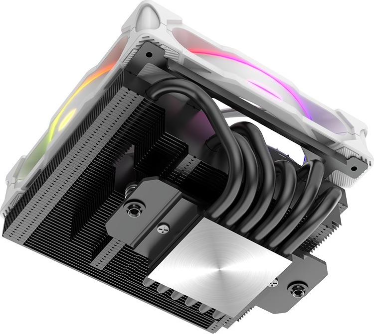 AKASA chladič CPU - SOHO H6L RGB white