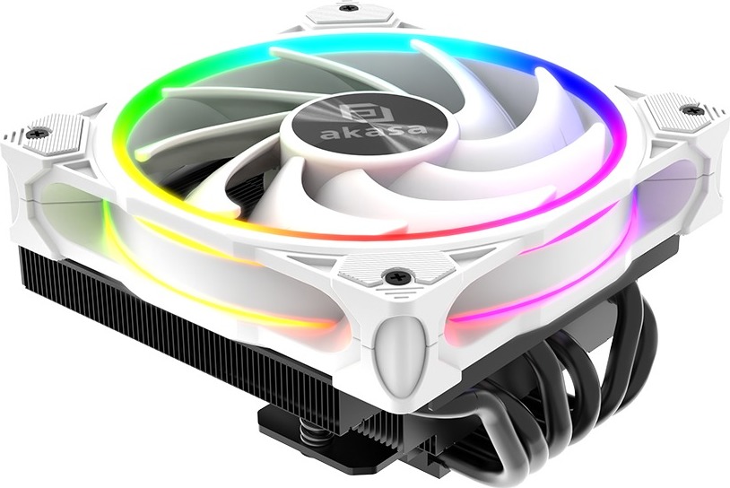 AKASA chladič CPU - SOHO H6L RGB white