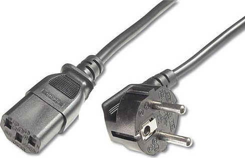 NoName AKCE: Síťový napájecí kabel 230V k počítači, 1.5 m