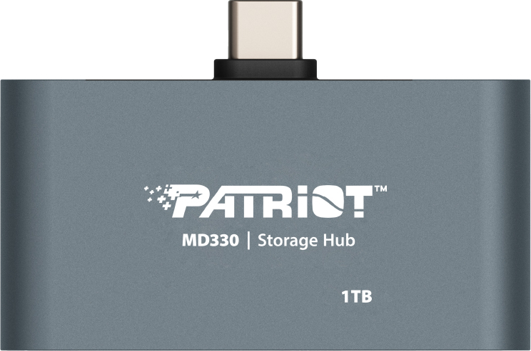 1TB Patriot HUB + úložiště MD300 USB-C+ HDMI
