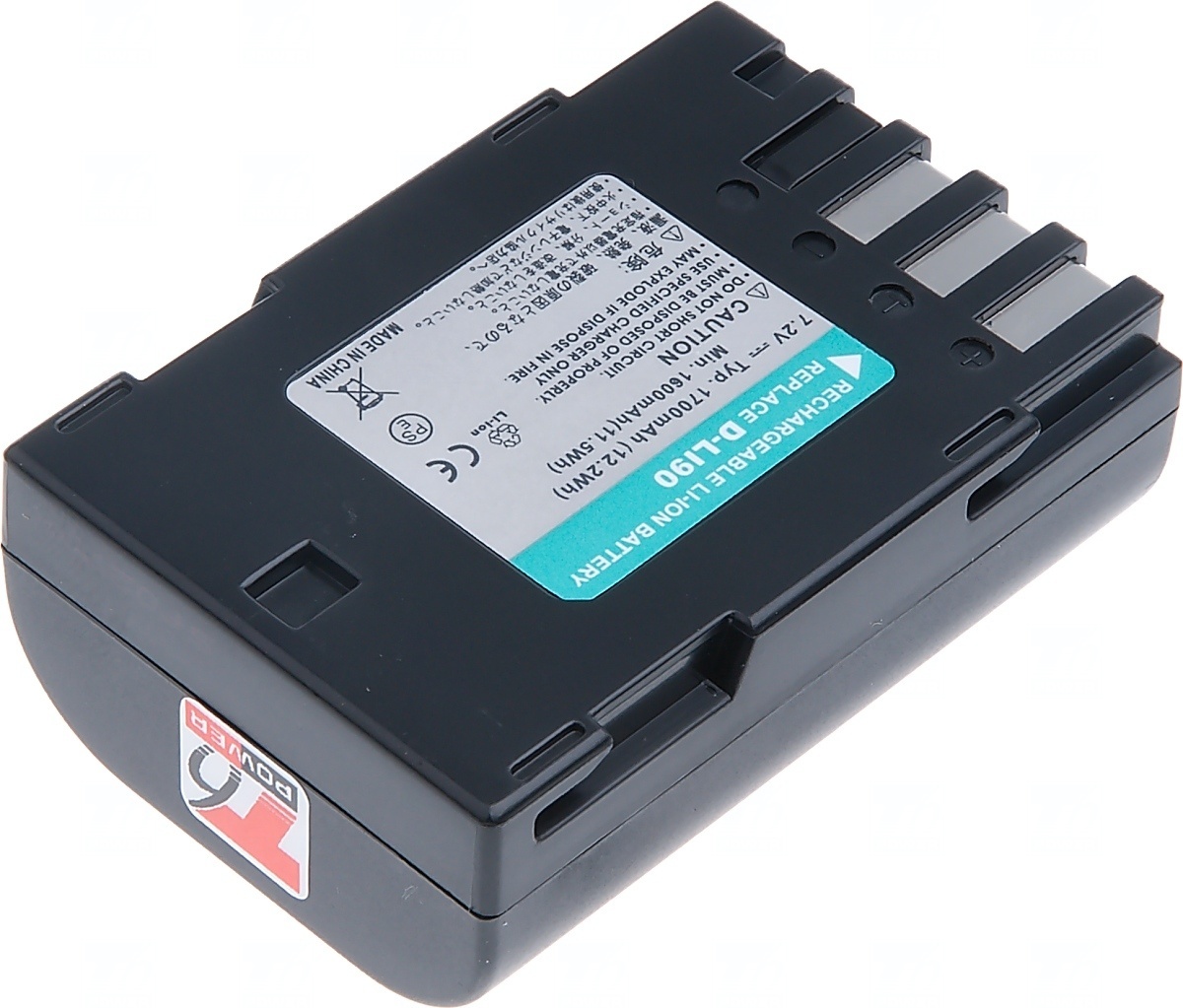 Baterie T6 Power pro Pentax D-Li90, 1620mAh, 11,7Wh