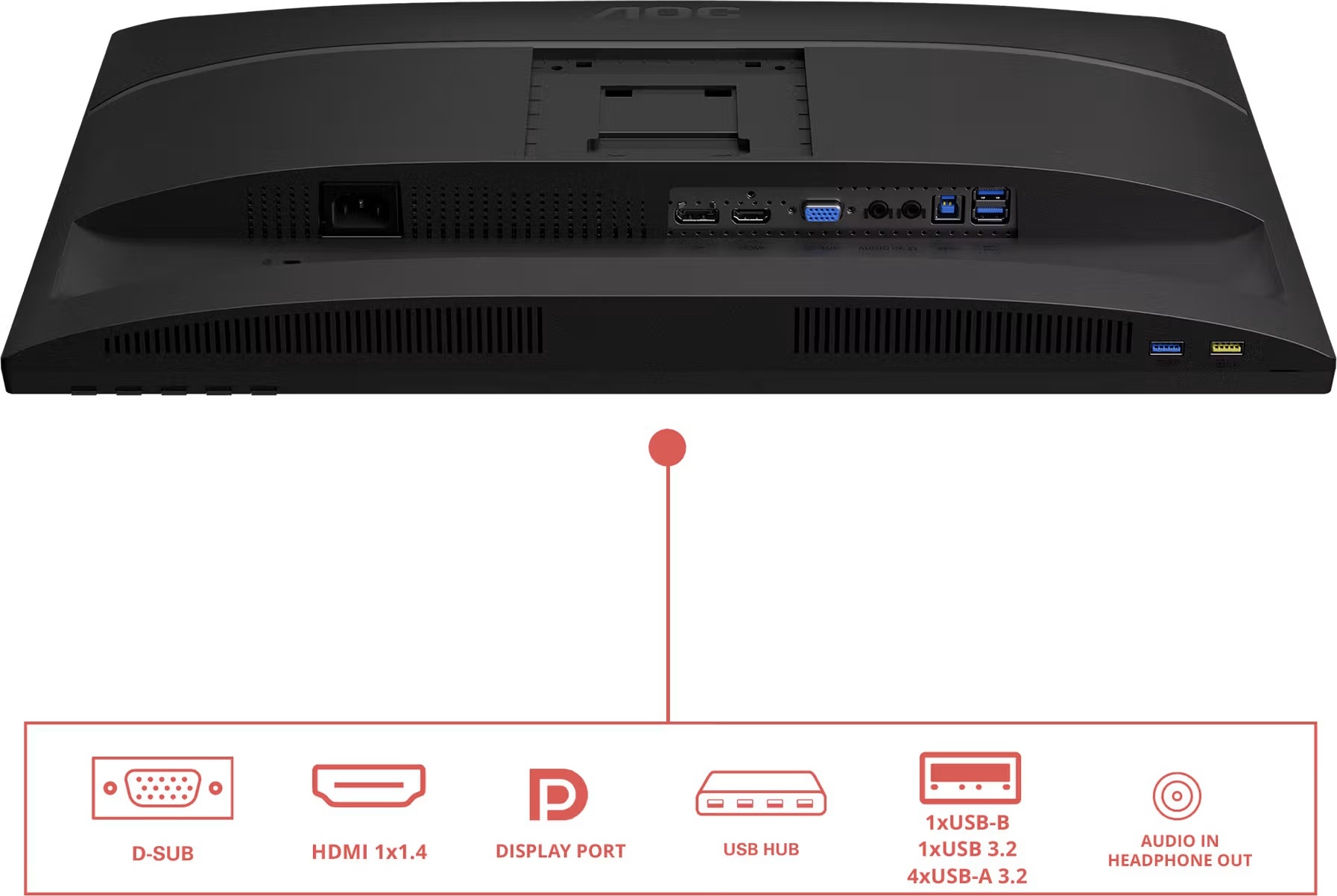 AOC AOC/X24E4U/24"/IPS/FHD/100Hz/4ms/Černá/5R