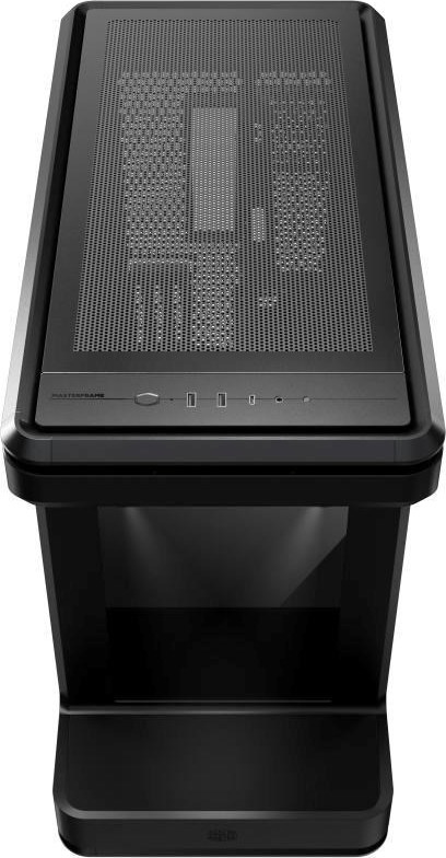 CoolerMaster Cooler Master case MASTERFRAME 360 Stage LCD, ATX, Průhledná bočnice, Černá