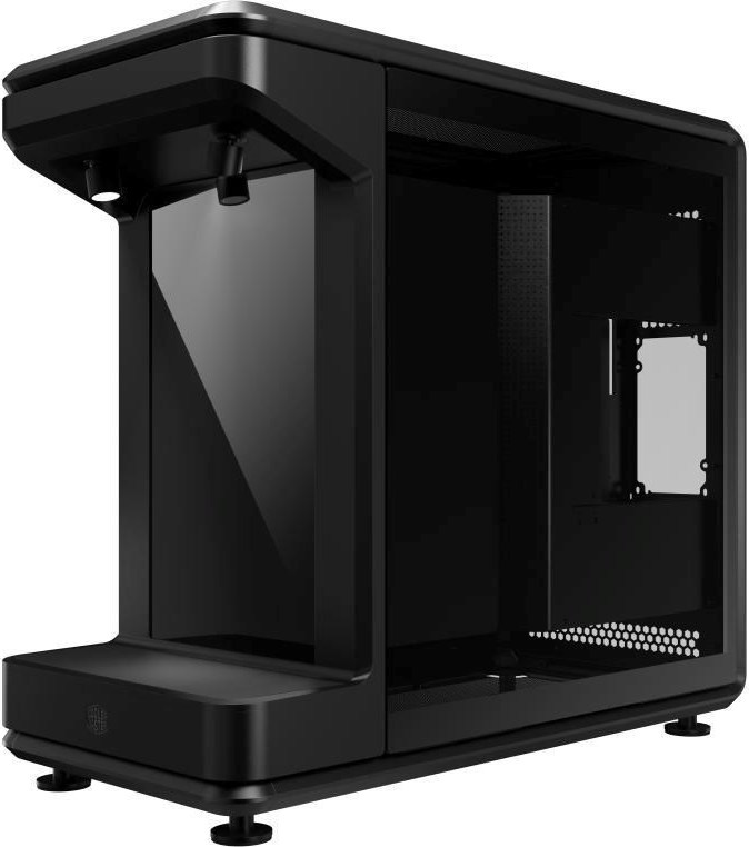 CoolerMaster Cooler Master case MASTERFRAME 360 Stage LCD, ATX, Průhledná bočnice, Černá