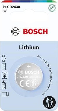 Bosch CR2430B1/00 Lithium (Blistr 1 ks)