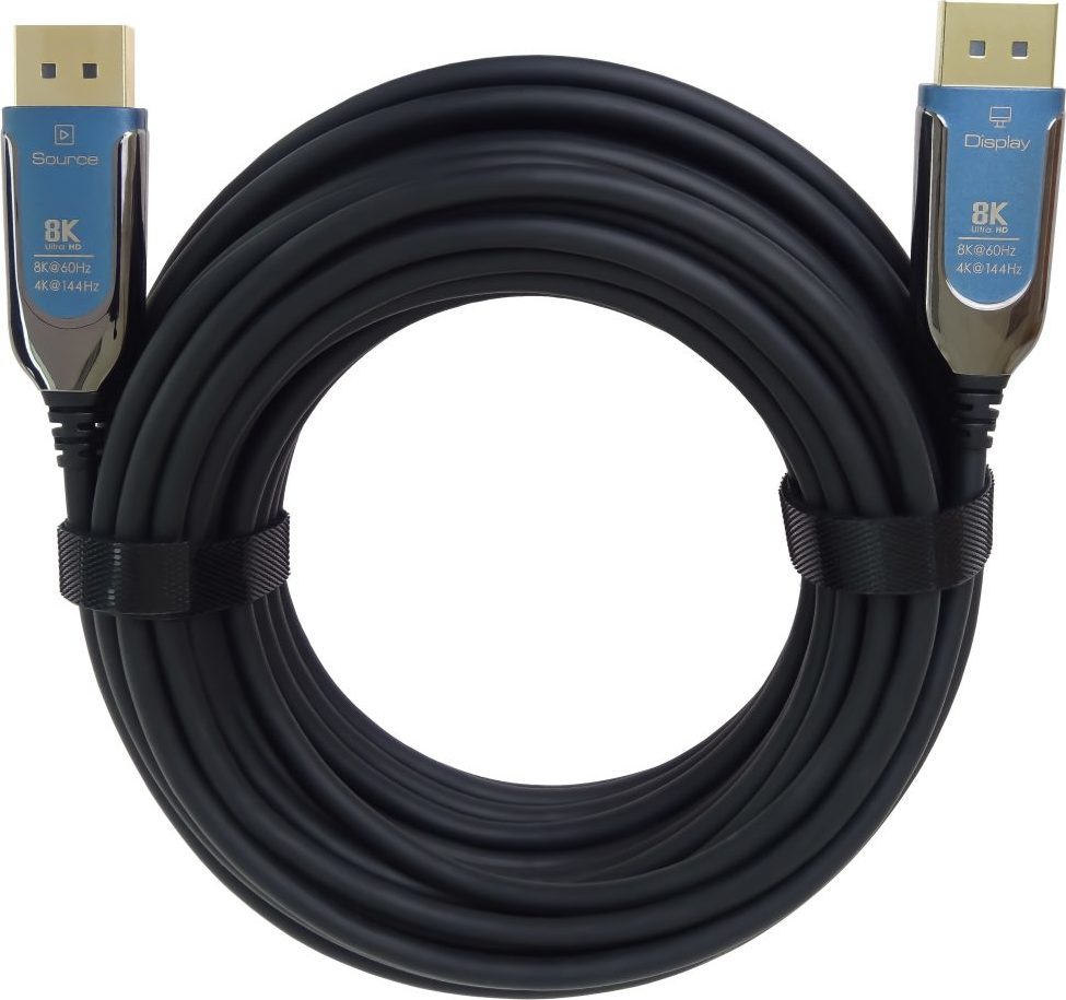 PremiumCord 8K DP 1.4 optický 15m