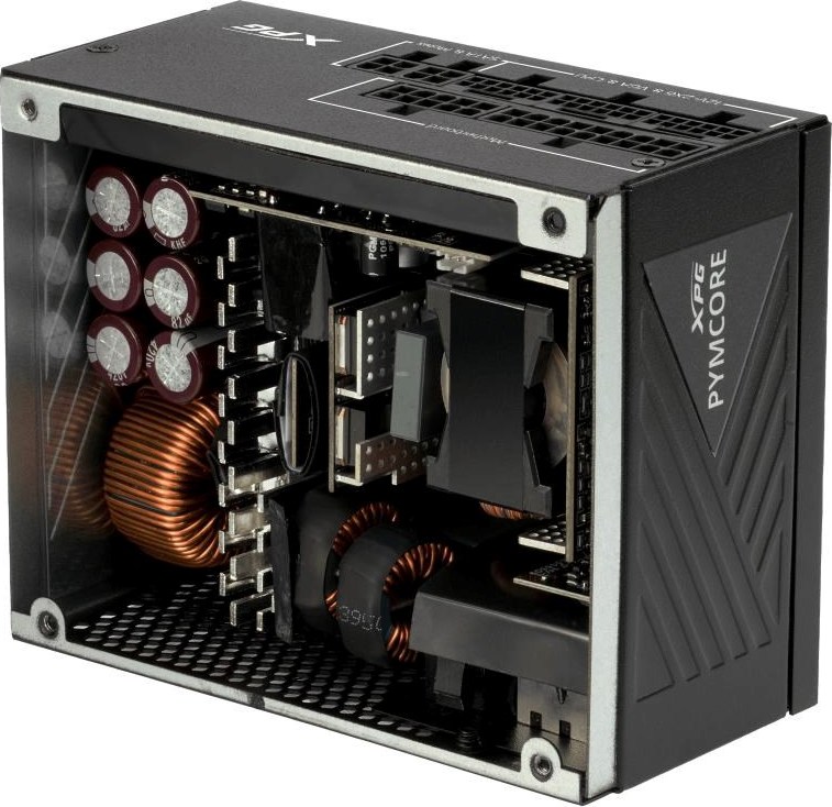 ADATA XPG zdroj PYMCORE 850W, 92 mm, Plně modulární, 80 Plus Gold, ATX 3.1