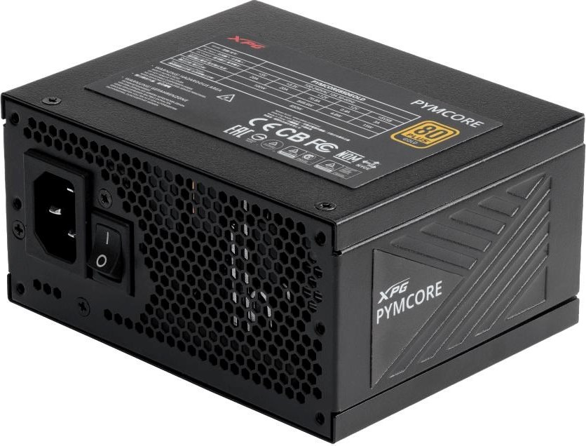 ADATA XPG zdroj PYMCORE 850W, 92 mm, Plně modulární, 80 Plus Gold, ATX 3.1