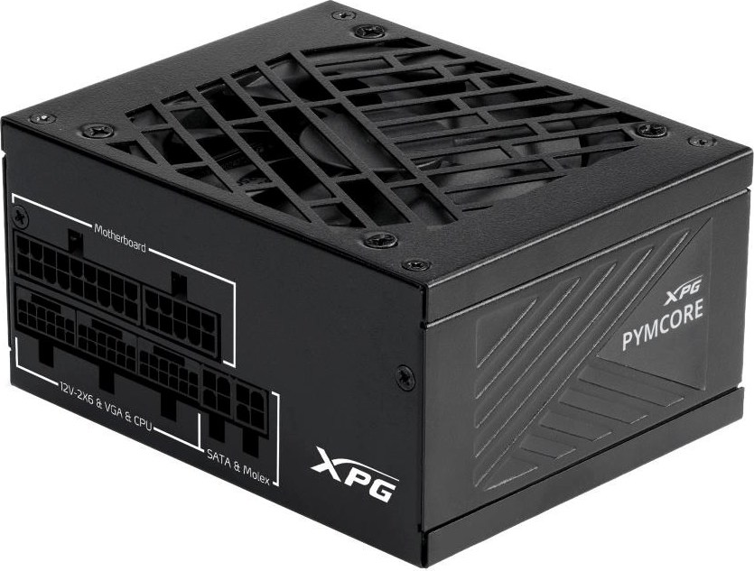ADATA XPG zdroj PYMCORE 750W, 92 mm, Plně modulární, 80 Plus Gold, ATX 3.1