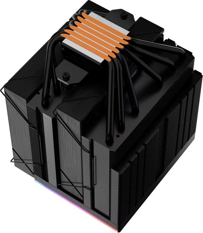 ADATA XPG Chladič CPU MAESTRO PLUS 62DA, 2x120 mm, ARGB, LGA 1851, AM5, černá