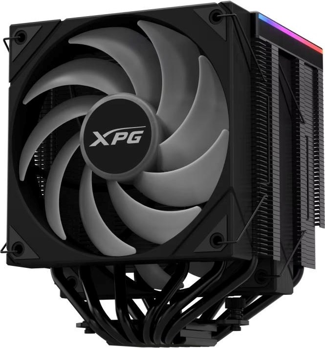 ADATA XPG Chladič CPU MAESTRO PLUS 62DA, 2x120 mm, ARGB, LGA 1851, AM5, černá