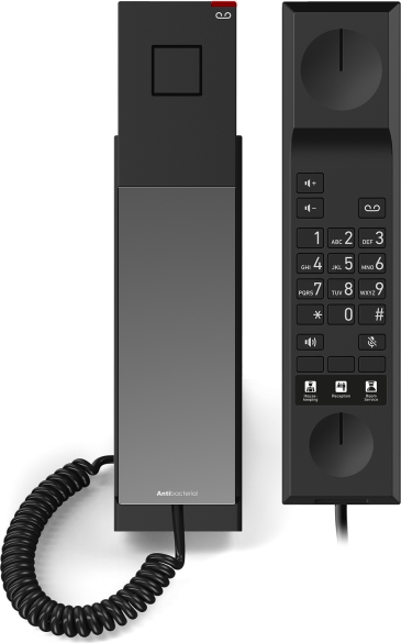 WELL Snom HD300, IP tel., PoE, antibakteriální povrch