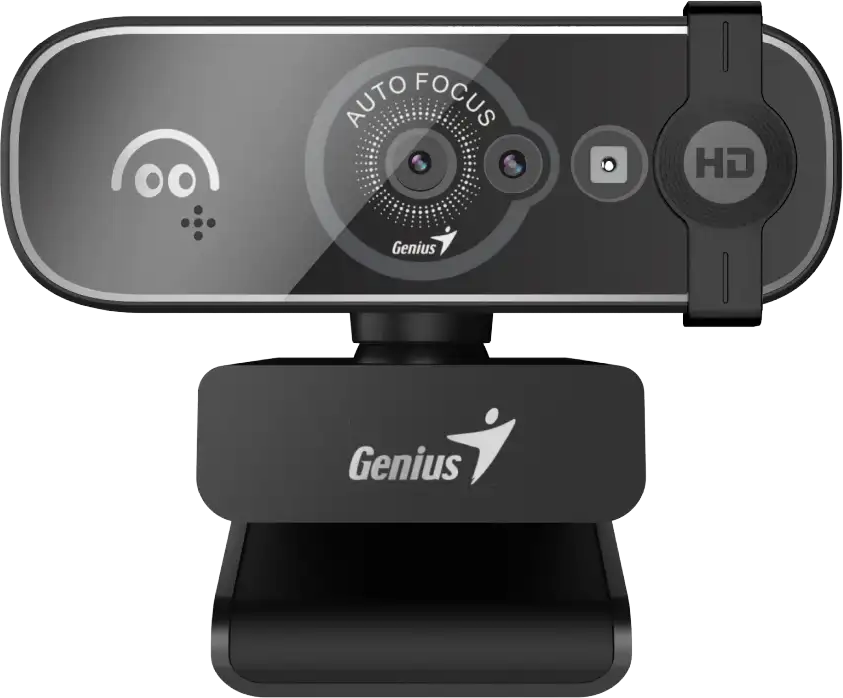 GENIUS FaceCam OPEN, 360° rotace, černá