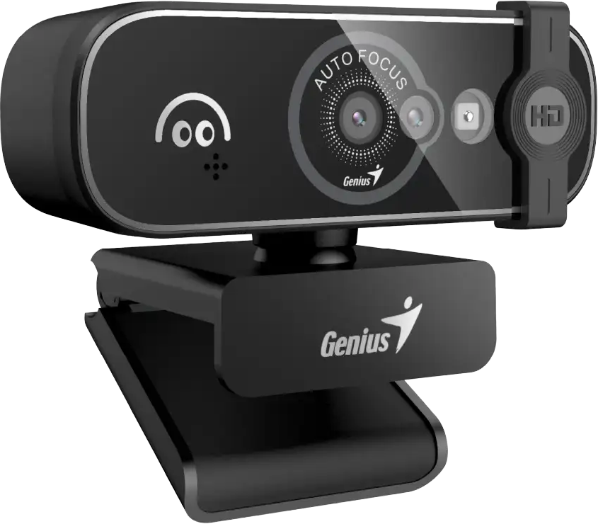 GENIUS FaceCam OPEN, 360° rotace, černá