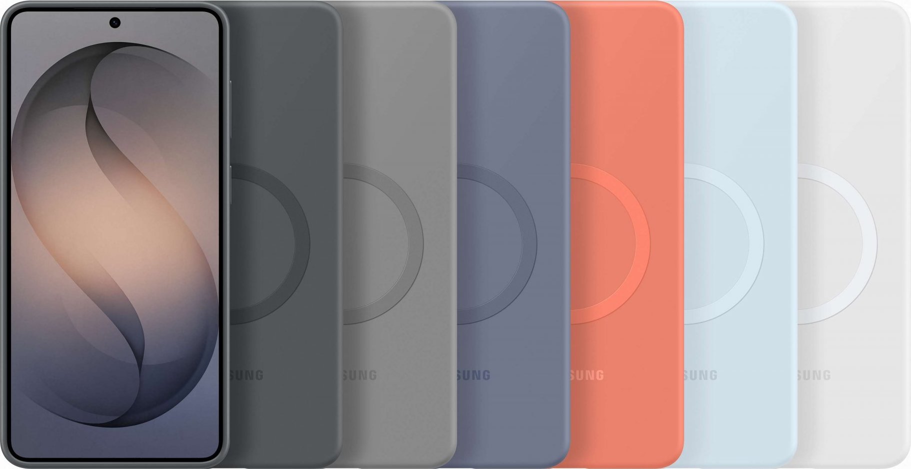Samsung Silikonový kryt s magnetem S26+ Gray