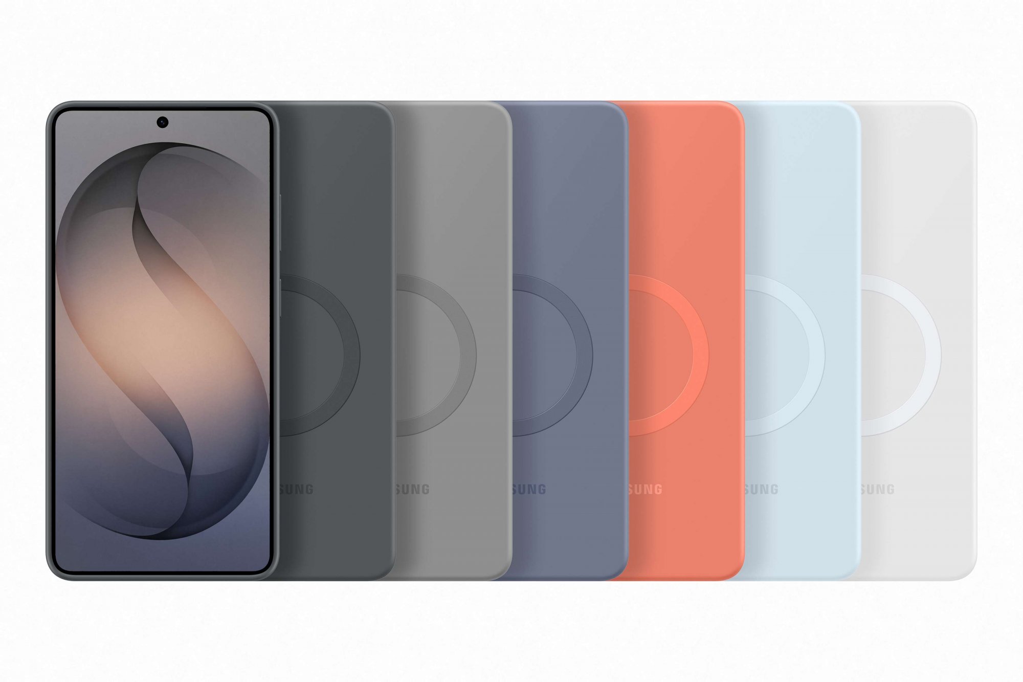 Samsung Silikonový kryt s magnetem S26 Ultra Gray