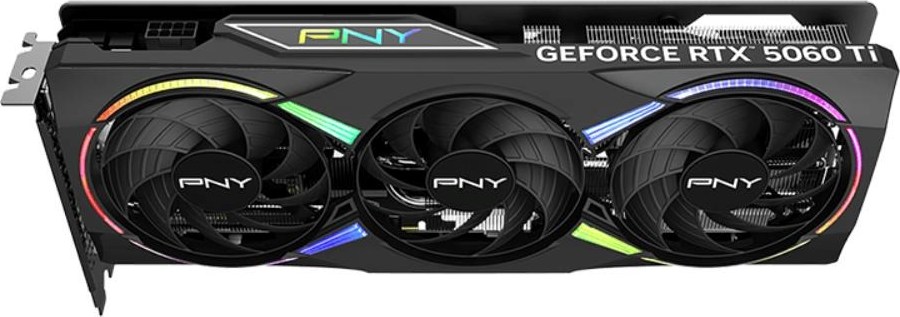 PNY VGA Nvidia GeForce RTX 5060 Ti 8GB ARGB Triple Fan OC, RTX 5060 Ti OC, 8GB GDDR7, 3xDP, 1xHDMI