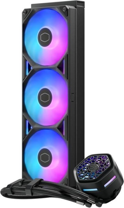 CoolerMaster Cooler Master vodní chladič MasterLiquid Atmos II VRM 360, 3x120mm, LGA1851, AM5, černá