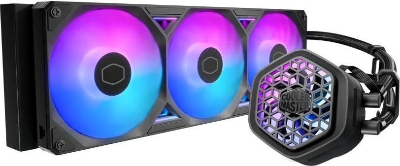 CoolerMaster Cooler Master vodní chladič MasterLiquid Atmos II VRM 360, 3x120mm, LGA1851, AM5, černá